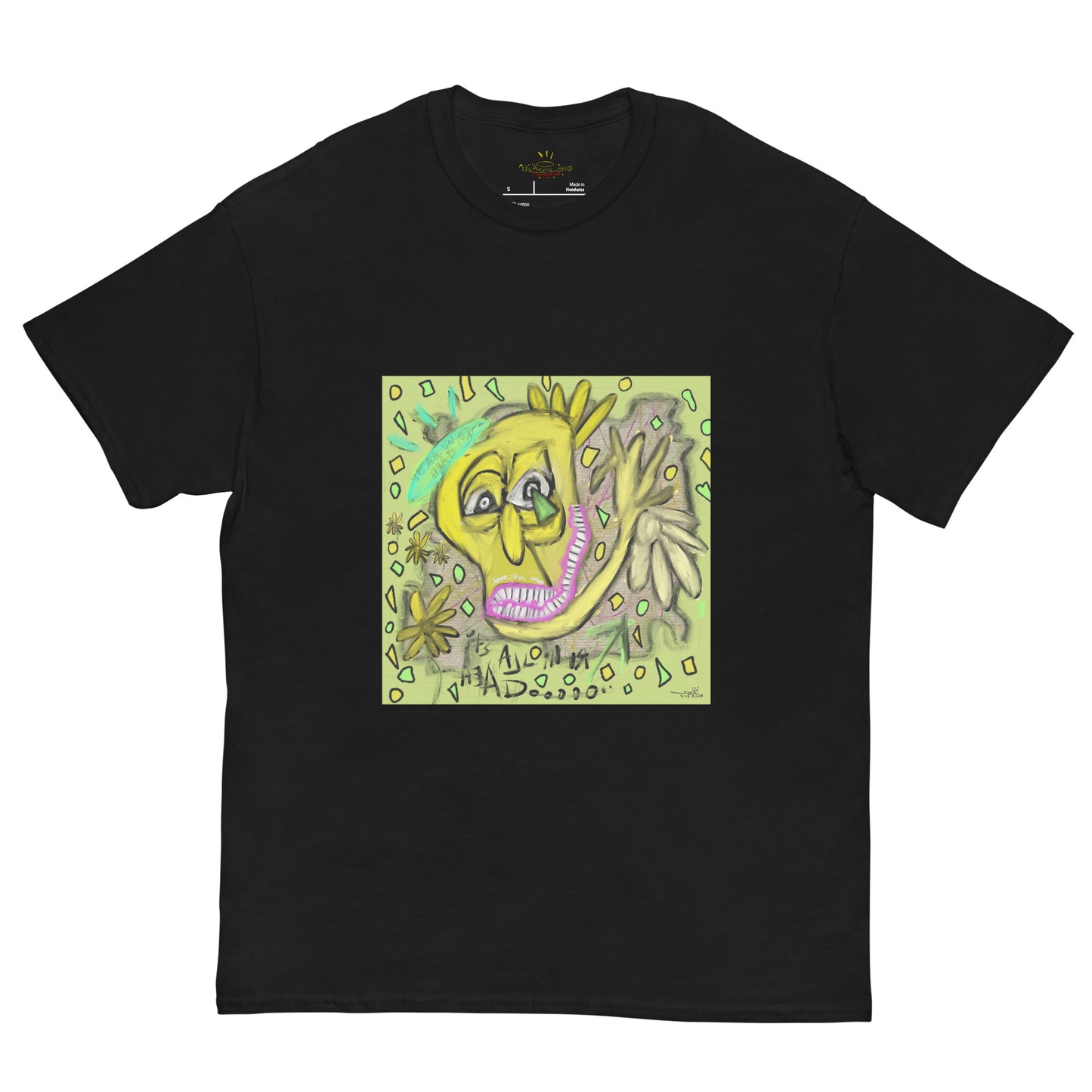 It's All in Your Head #1 - Collectible T-Shirt - Based off the original 1/1 Solana NFT Print