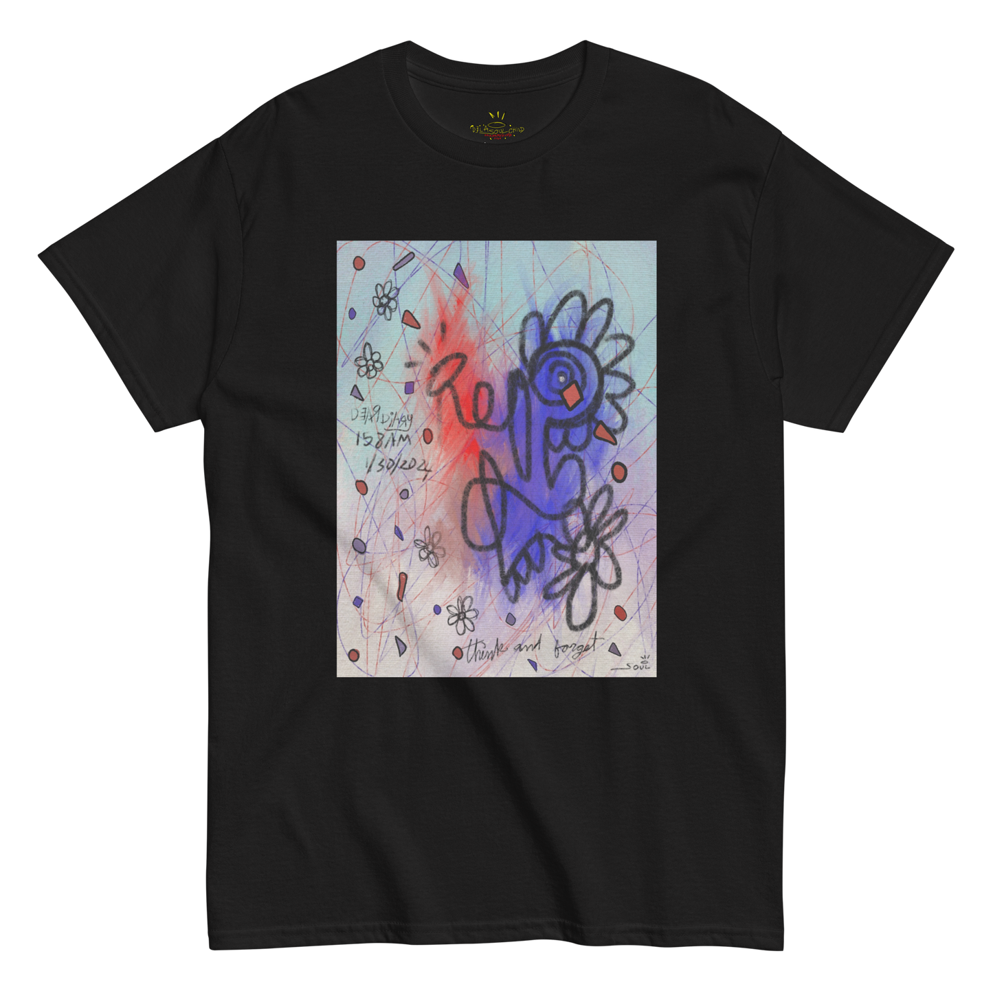 Dear Diary #36, 2024 1:58 AM - Collectible T-Shirt - Based off the original 1/1 Solana NFT Print